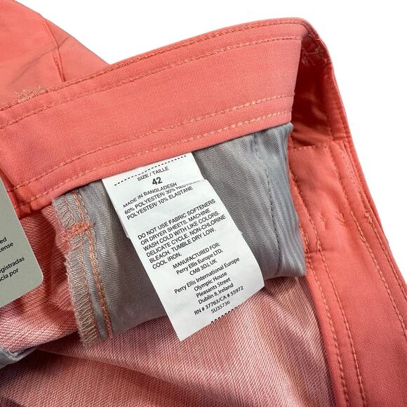 PGA TOUR Men's Flat Front Cross Over Golf Shorts 8" Size 42 $68 - Picture 8 of 8